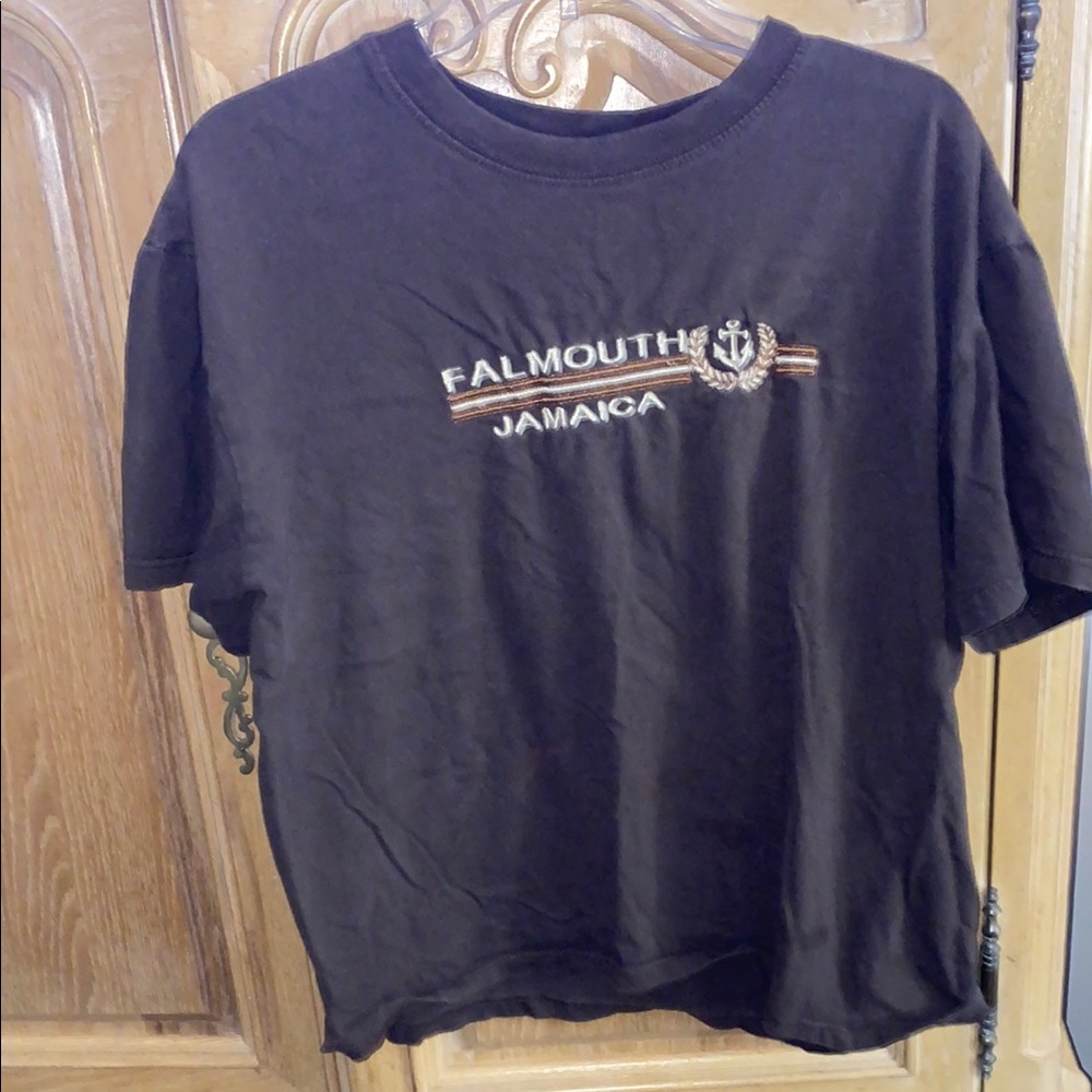 Falmouth Jamaica Brown T-Shirt